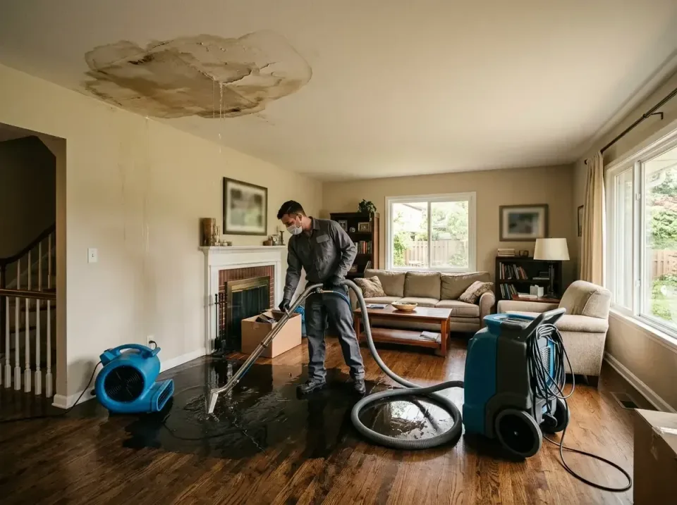attic-pipe-burst-ceiling-drip-008 — frequently asked questions, Water Damage Restoration & Carpet Care in Arlington, WA